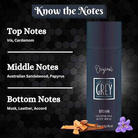 The American Grey Original Deos Series for Vibrant Energy and Charm