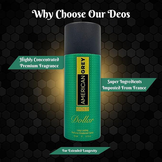 American Grey Unisex Gold Series (Pack of 2)