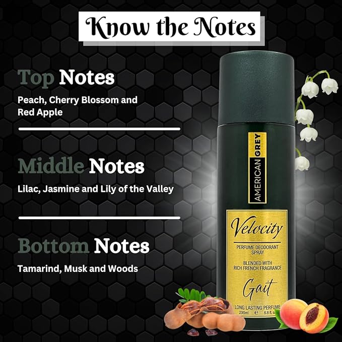 American Grey Men Velocity Collection 200ml Each (Pack of 2)