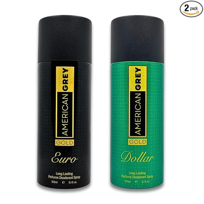 American Grey Unisex Gold Series (Pack of 2)