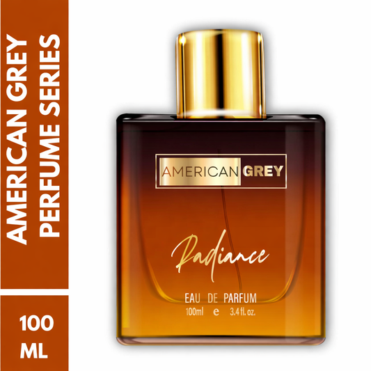 American Grey Radiance Unisex Perfume Spray Eau de Parfum -  100 ml (For Men & Women)