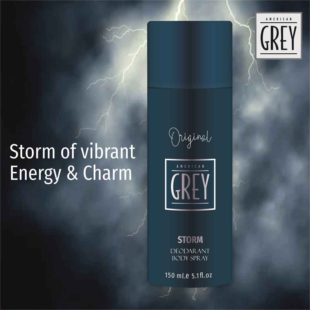 american grey - storm deodorant body spray